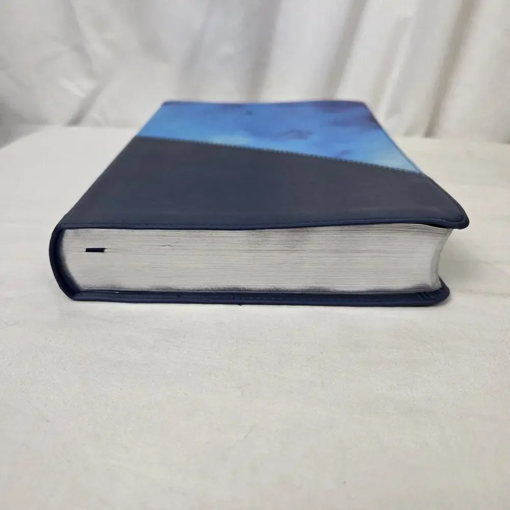 Bonded Leather Holy Bible NIV The Message Parallel New International Version